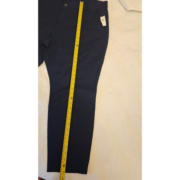 NWT Navy Blue High-Rise Skinny Jeans Old Navy Women’s 18 Petite Adjustable Waist - Picture 8 of 8